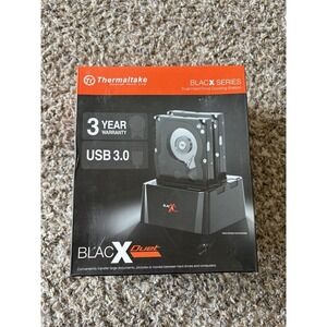 Thermaltake ST0014U BlacX  Dual SATA HDD Docking Station With Box And Cables